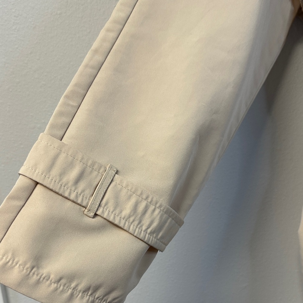 PrettyLittleThing Stone Woven Oversized Trench Coat Women's Size XL - Picture 5 of 13
